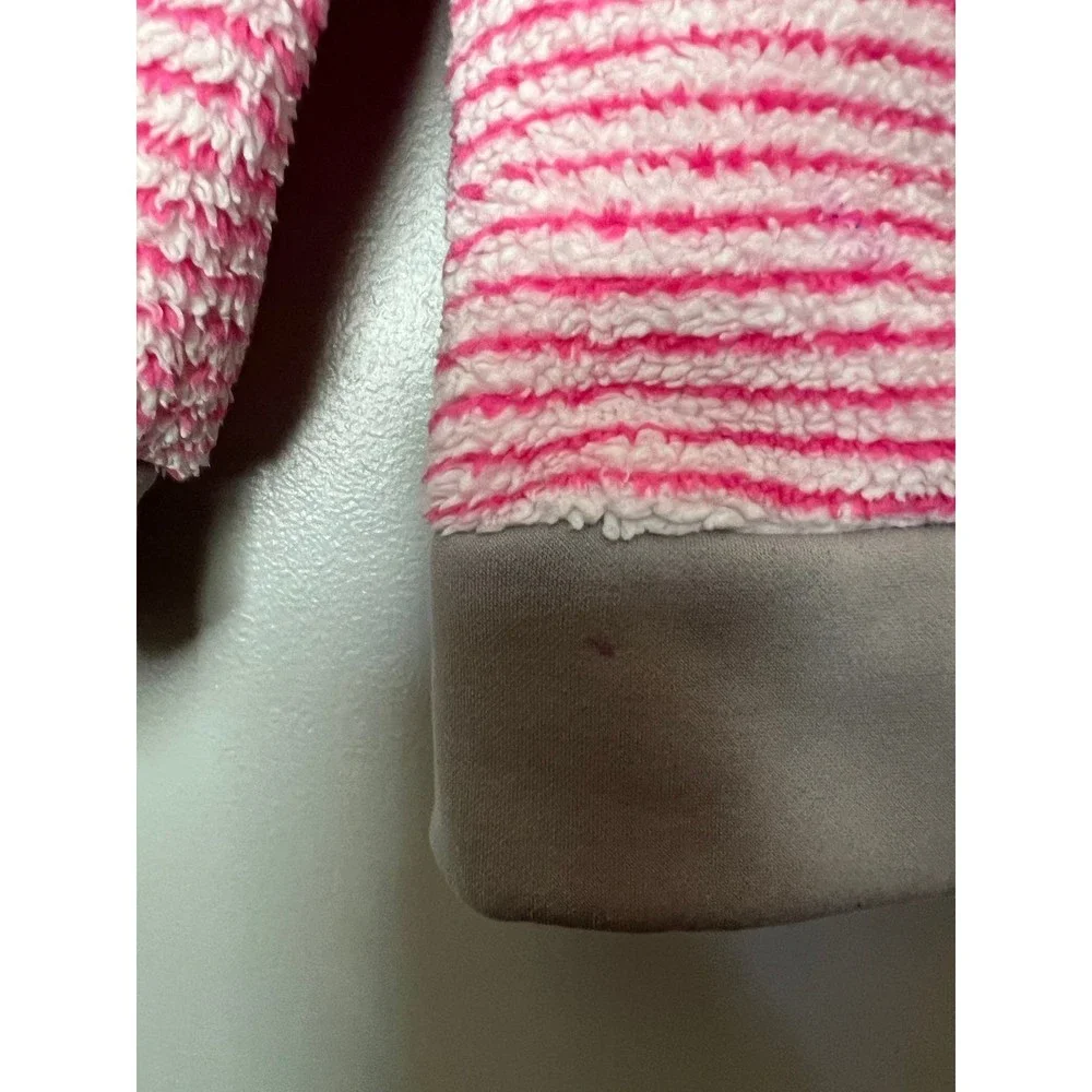 The North Face pink white
